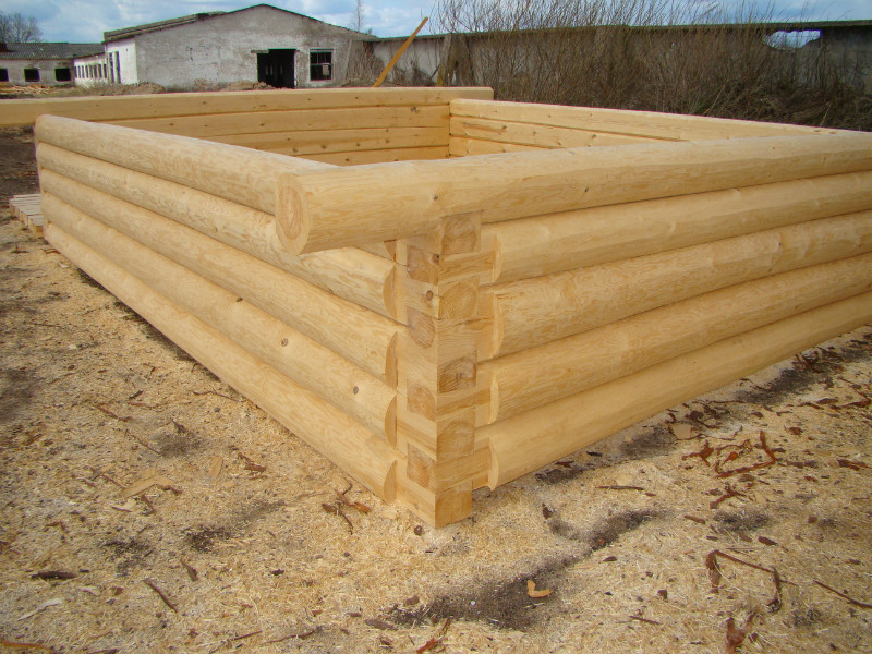 Строительство деревянных домов из сруба ручной рубки Купить готовый сруб